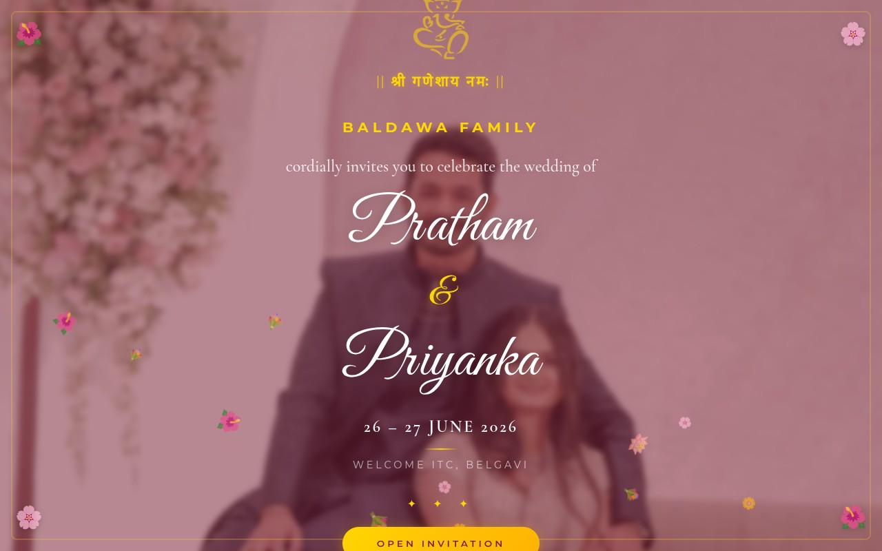 Pratham & Priyanka
